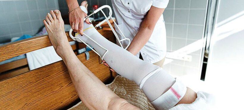 meias de compressão para tratamento de varizes